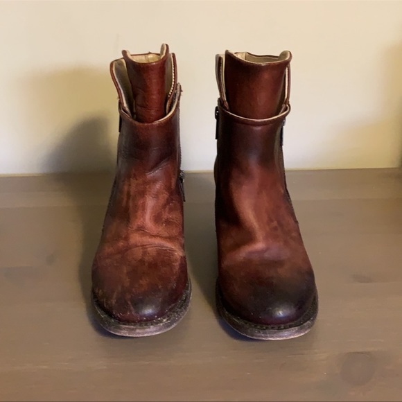 Freebird by Steven “Che” Cognac Brown Handcrafted Leather Boots - Women’s Size 6 - Picture 3 of 10